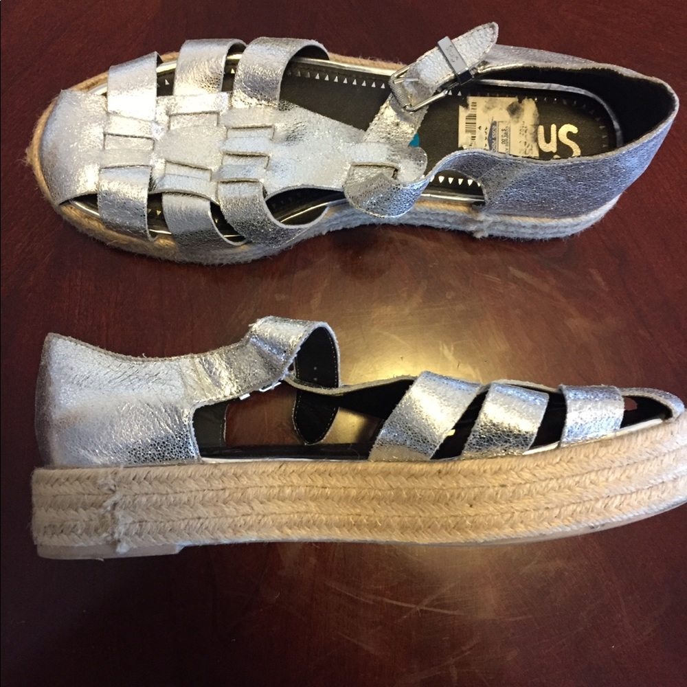 Sam Edelman Circus Silver Sandals